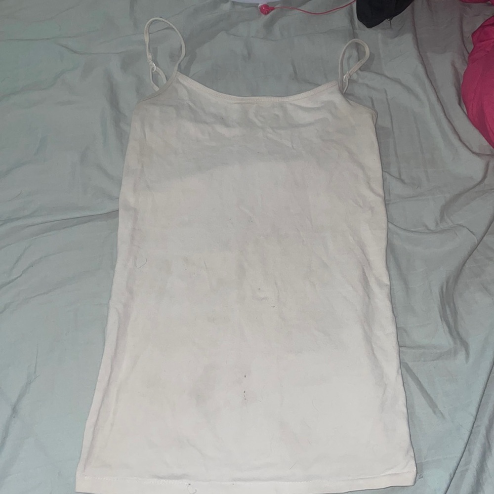 Cream cami